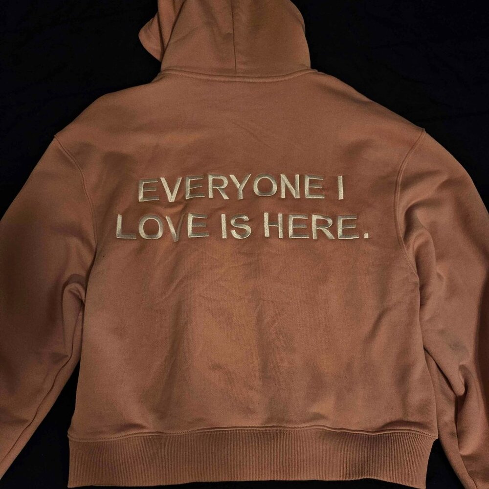 MAUVE Get Some Sleep Celestial Hoodie Embroidered Size M